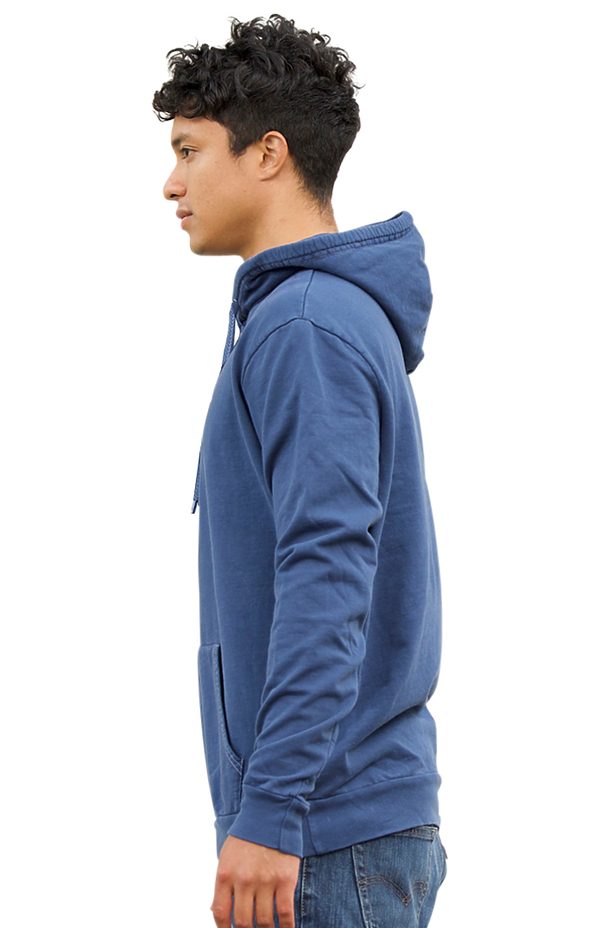 13555pd Unisex Vintage Pigment Dyed Fleece Pullover Hoody
