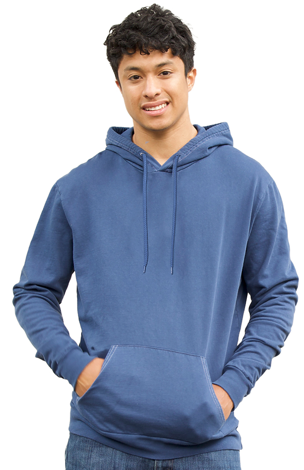 13555pd Unisex Vintage Pigment Dyed Fleece Pullover Hoody