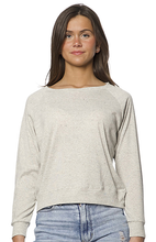 20012 Women's Triblend Long Sleeve Raglan Pullover