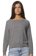 20012 Women's Triblend Long Sleeve Raglan Pullover