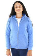 25020 Youth Triblend Fleece Zip Hoodie