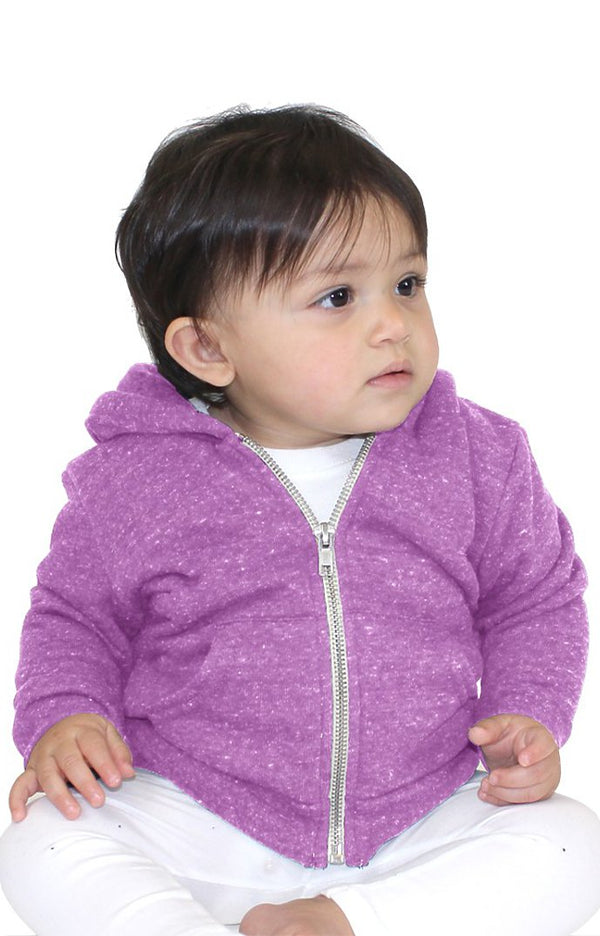 25030 Infant Triblend Fleece Zip Hoodie