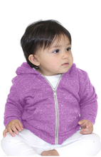 25030 Infant Triblend Fleece Zip Hoodie