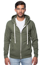 25050 Unisex Triblend Fleece Zip Hoodie