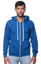 25050 Unisex Triblend Fleece Zip Hoodie