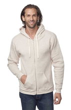 25050 Unisex Triblend Fleece Zip Hoodie