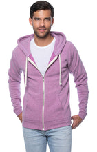 25050 Unisex Triblend Fleece Zip Hoodie