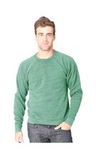 25059 Triblend Raglan Crew Sweatshirt