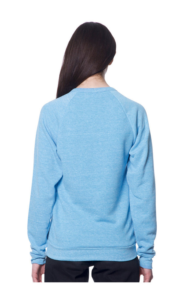 25059 Triblend Raglan Crew Sweatshirt
