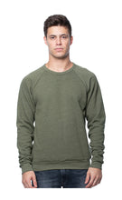 25059 Triblend Raglan Crew Sweatshirt