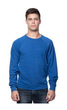 25059 Triblend Raglan Crew Sweatshirt