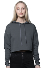 3118 Women's Fashion Fleece Crop Hoodie