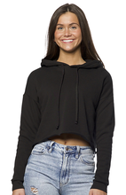 3118 Women's Fashion Fleece Crop Hoodie