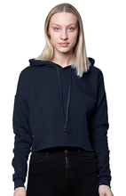 3118 Women's Fashion Fleece Crop Hoodie