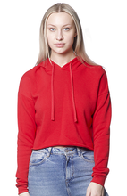 3118 Women's Fashion Fleece Crop Hoodie