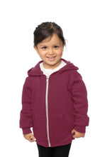 3666 Toddler Fashion Fleece Zip Hoodie