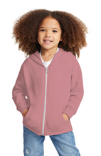 3666 Toddler Fashion Fleece Zip Hoodie