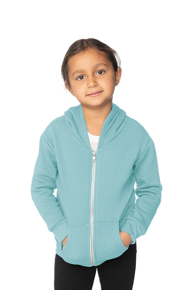 3666 Toddler Fashion Fleece Zip Hoodie