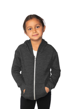 3666 Toddler Fashion Fleece Zip Hoodie