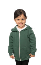 3666 Toddler Fashion Fleece Zip Hoodie