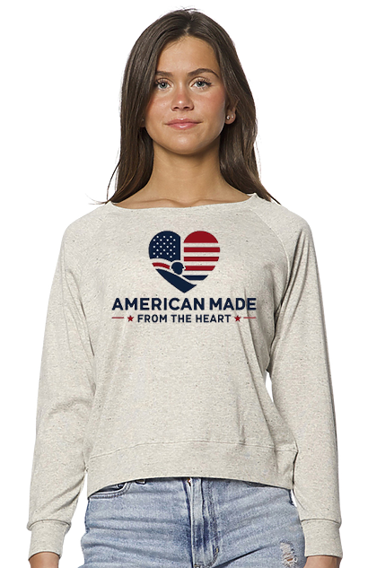 20012 Women's Triblend Long Sleeve Raglan Pullover